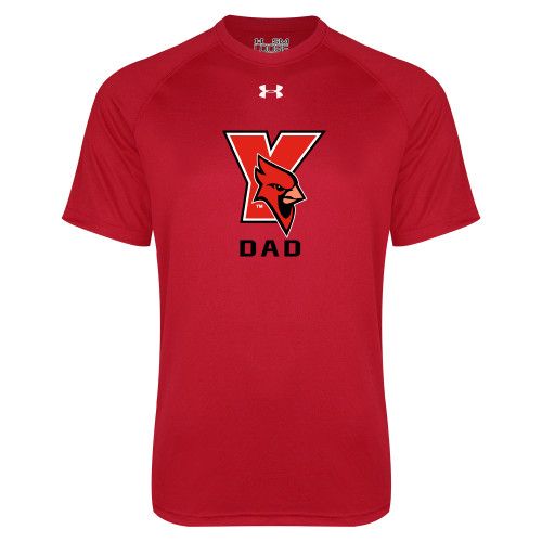 Under Armour Red Tech Tee-Dad