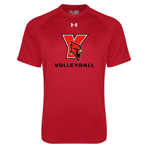 Under Armour Red Tech Tee-Volleyball