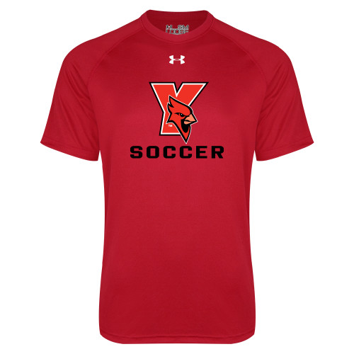 Under Armour Red Tech Tee-Soccer