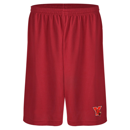 Red Performance Classic 9 Inch Short-Cardinal