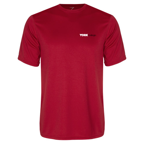Red Performance Tee-Official Logo