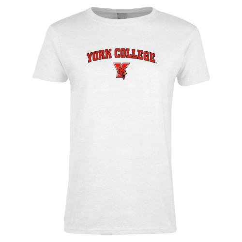  York College Cardinals Family T-Shirt Heather Grey Small :  Sports & Outdoors