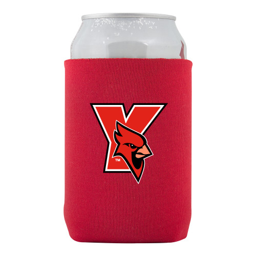 Neoprene Red Can Holder-Cardinal