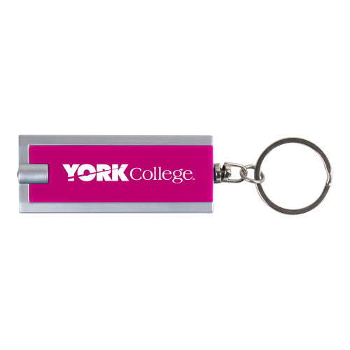 Turbo Pink Flashlight Key Holder-Official Logo