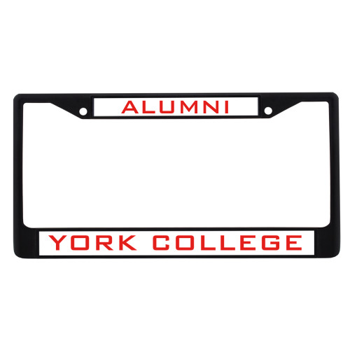 Alumni Metal License Plate Frame in Black-Alumni