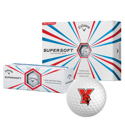 Callaway Supersoft Golf Balls 12/pkg-Cardinal