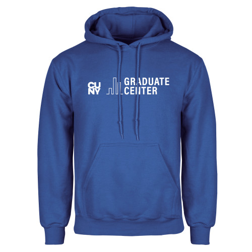Royal Fleece Hoodie-Graduate Center Wordmark