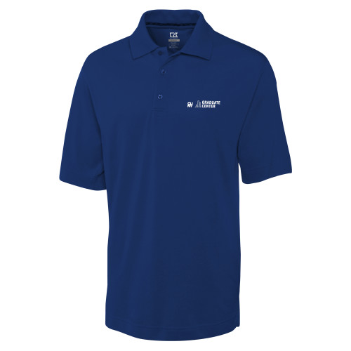C&B Royal Advantage TriBlend Pique Polo-Graduate Center Wordmark