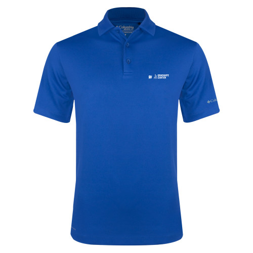 Columbia Royal Omni Wick Drive Polo-Graduate Center Wordmark