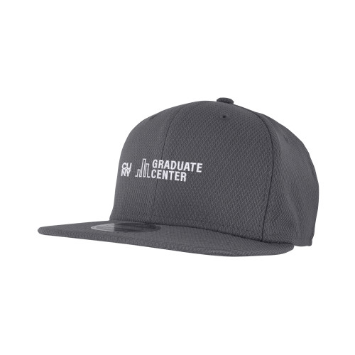 New Era Charcoal Diamond Era 9Fifty Snapback Hat-Graduate Center Wordmark
