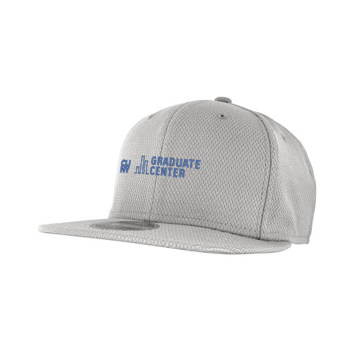 New Era Light Grey Diamond Era 9Fifty Snapback Hat-Graduate Center Wordmark
