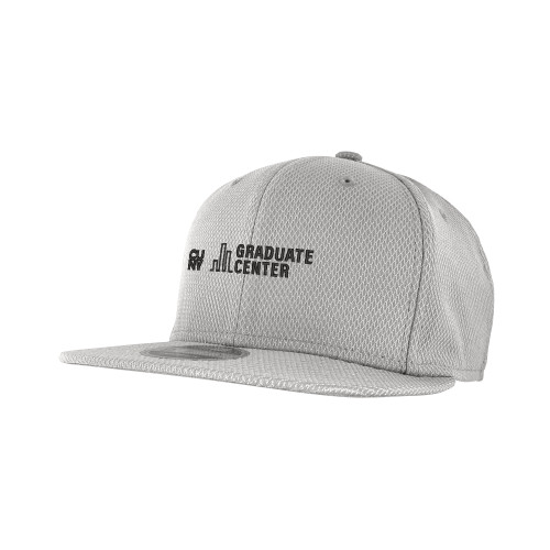 New Era Light Grey Diamond Era 9Fifty Snapback Hat-Graduate Center Wordmark