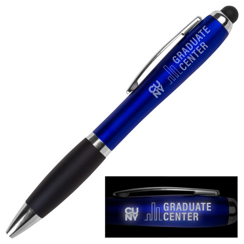 LIGHT UP LOGO Royal Stylus Pen-Graduate Center Wordmark Engraved