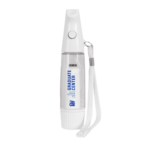 White Mini Personal Mister-Graduate Center Wordmark