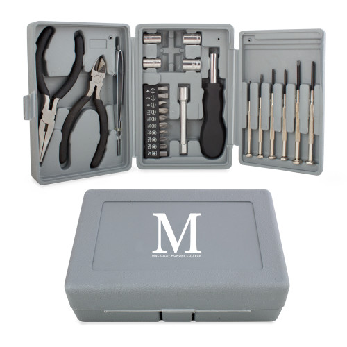 Compact 26 Piece Deluxe Tool Kit-Lettered Macaulay Honors