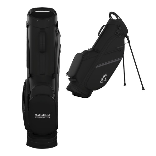 College Callaway Chase Black Stand Golf Bag-Primary Mark