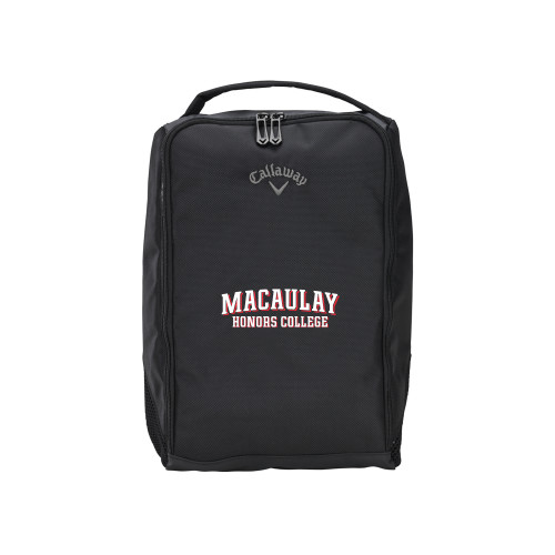 Callaway Clubhouse Black Golf Shoe Bag-Macaulay Honors College