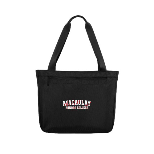 Executive Black Laptop Tote-Macaulay Honors College