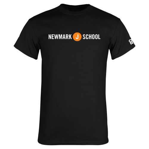 Black T Shirt-Short Logo Circle