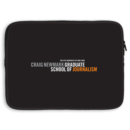 15 inch Neoprene Laptop Sleeve-Primary Logo