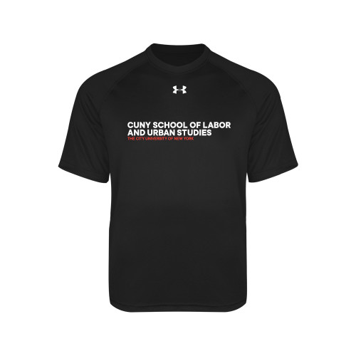 Under Armour Youth Black Tech Tee-SLU Logotype