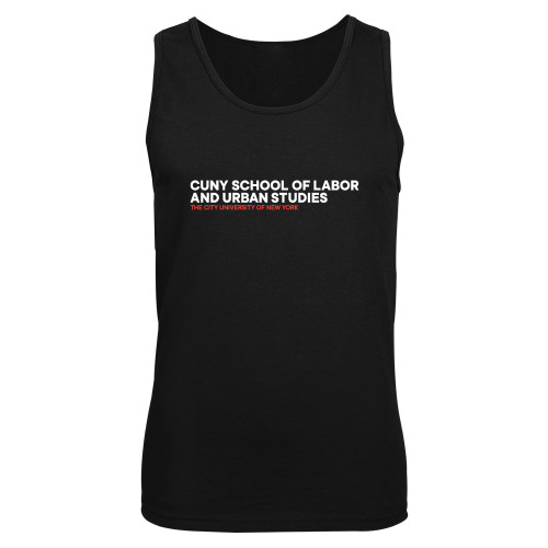 Black Tank Top-SLU Logotype