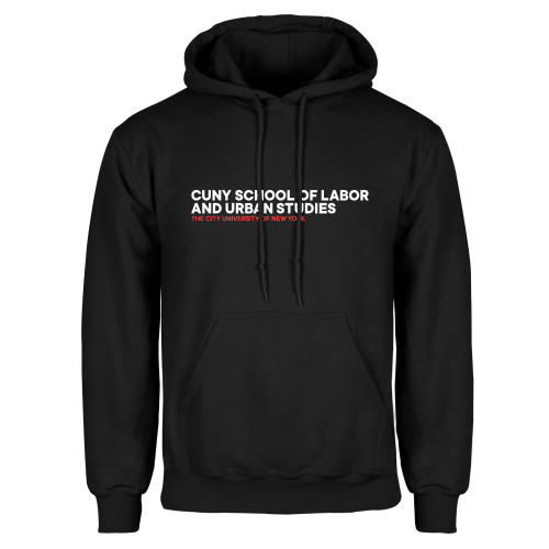 Black Fleece Hoodie-SLU Logotype