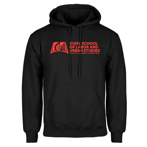 Black Fleece Hoodie-SLU CUNY Stacked
