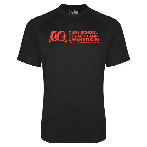 Under Armour Black Tech Tee-SLU CUNY Stacked