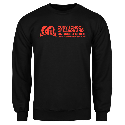 Black Fleece Crew-SLU CUNY Stacked