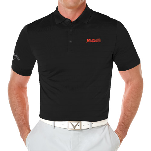 Callaway Black Opti Vent Polo-SLU CUNY Stacked