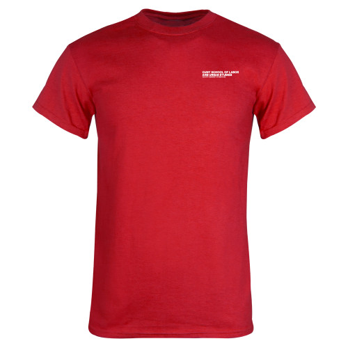 Red T Shirt-SLU Logotype