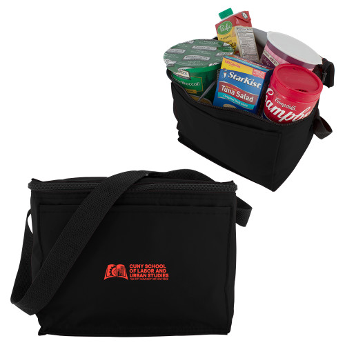 Six Pack Black Cooler-SLU CUNY Stacked