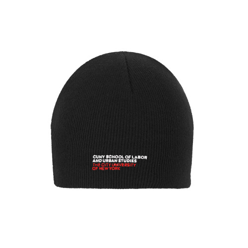 Black Knit Beanie-SLU Logotype