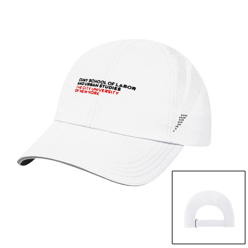White Performance Cap-SLU Logotype