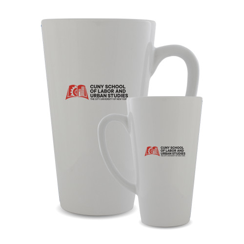 Full Color Latte Mug 17oz-SLU CUNY Stacked