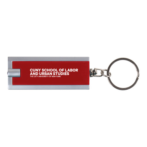 Turbo Red Flashlight Key Holder-SLU Logotype