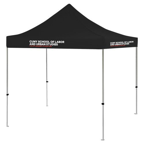 9 ft x 9 ft Black Tent-SLU Logotype