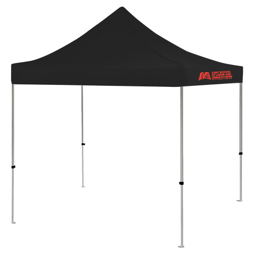 9 ft x 9 ft Black Tent-SLU CUNY Stacked