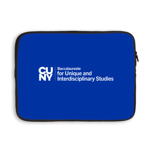 13 inch Neoprene Laptop Sleeve-CUNY Baccalaureate Primary Mark
