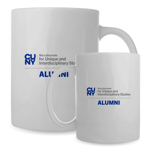 Full Color White Mug 15oz-CUNY BA - Alumni