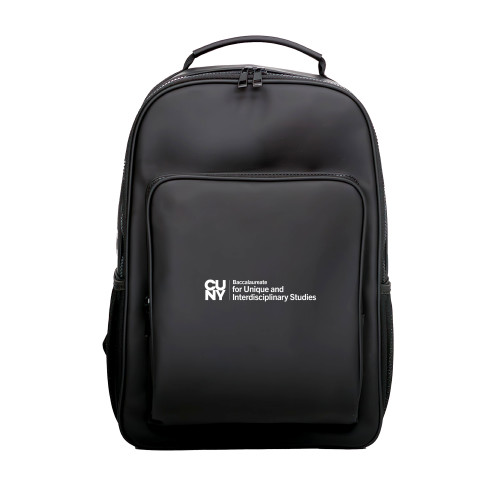 Black Roam Lite Backpack-CUNY Baccalaureate Primary Mark