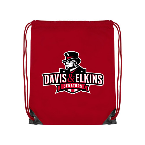  Red Drawstring Backpack - Primary Mark