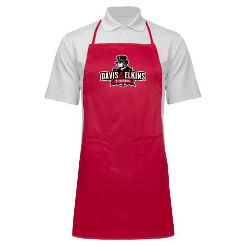  Full Length Red Apron - Primary Mark