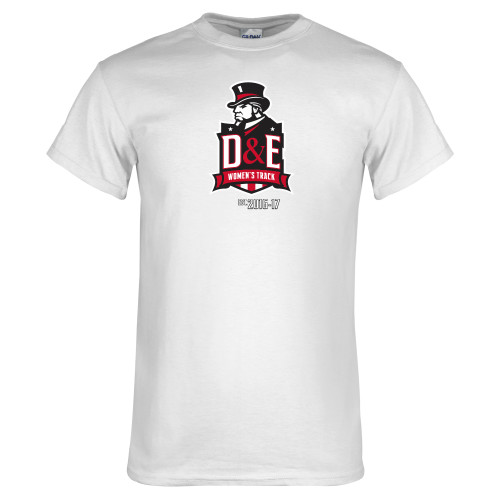  White T Shirt - Womens Track Established