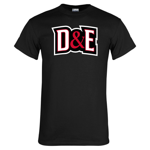  Black T Shirt - D and E