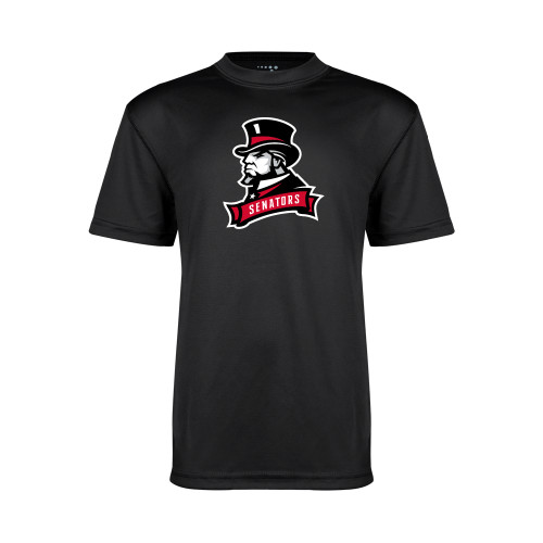  Youth Performance Black Tee - Senators