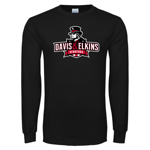  Black Long Sleeve T Shirt - Primary Mark