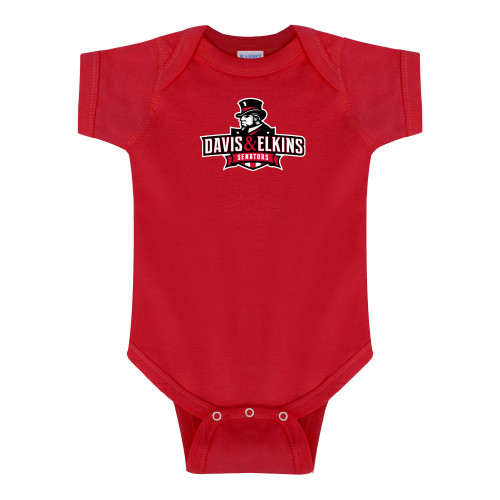  Red Infant Onesie - Primary Mark