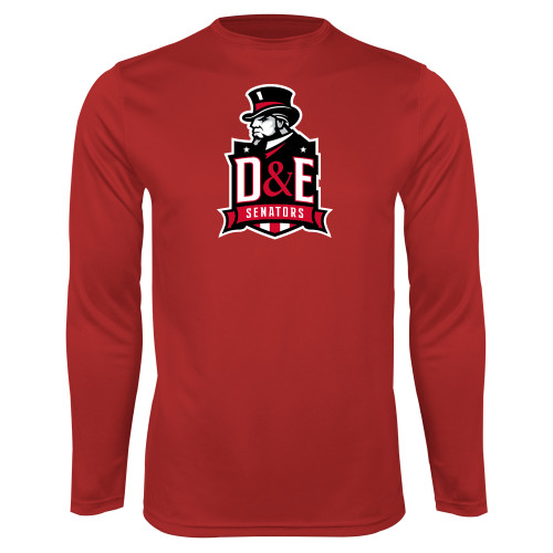 Main Image for  Red Performance Long Sleeve Shirt
